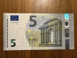 5 Euros Draghi 2013 prefix VA - Bankfrisch