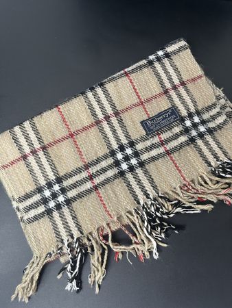 Écharpe Burberry Laine beige à Carreaux 