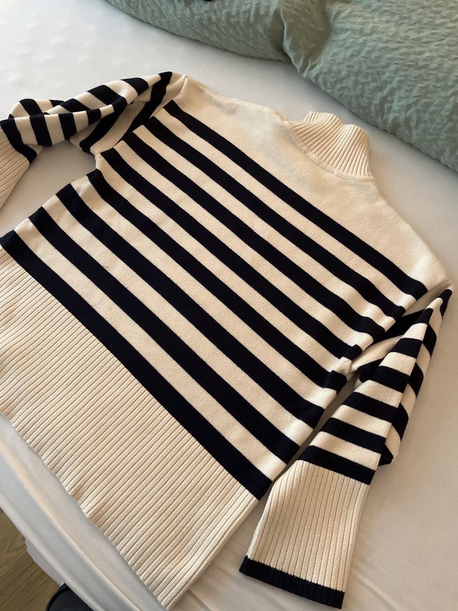 Zara Maglioni & Felpe: Elegante Strickpullover mit Streifenmuster ZARA, Grösse M – Usato da Emmenbrücke venduto da zak_5wtm 4