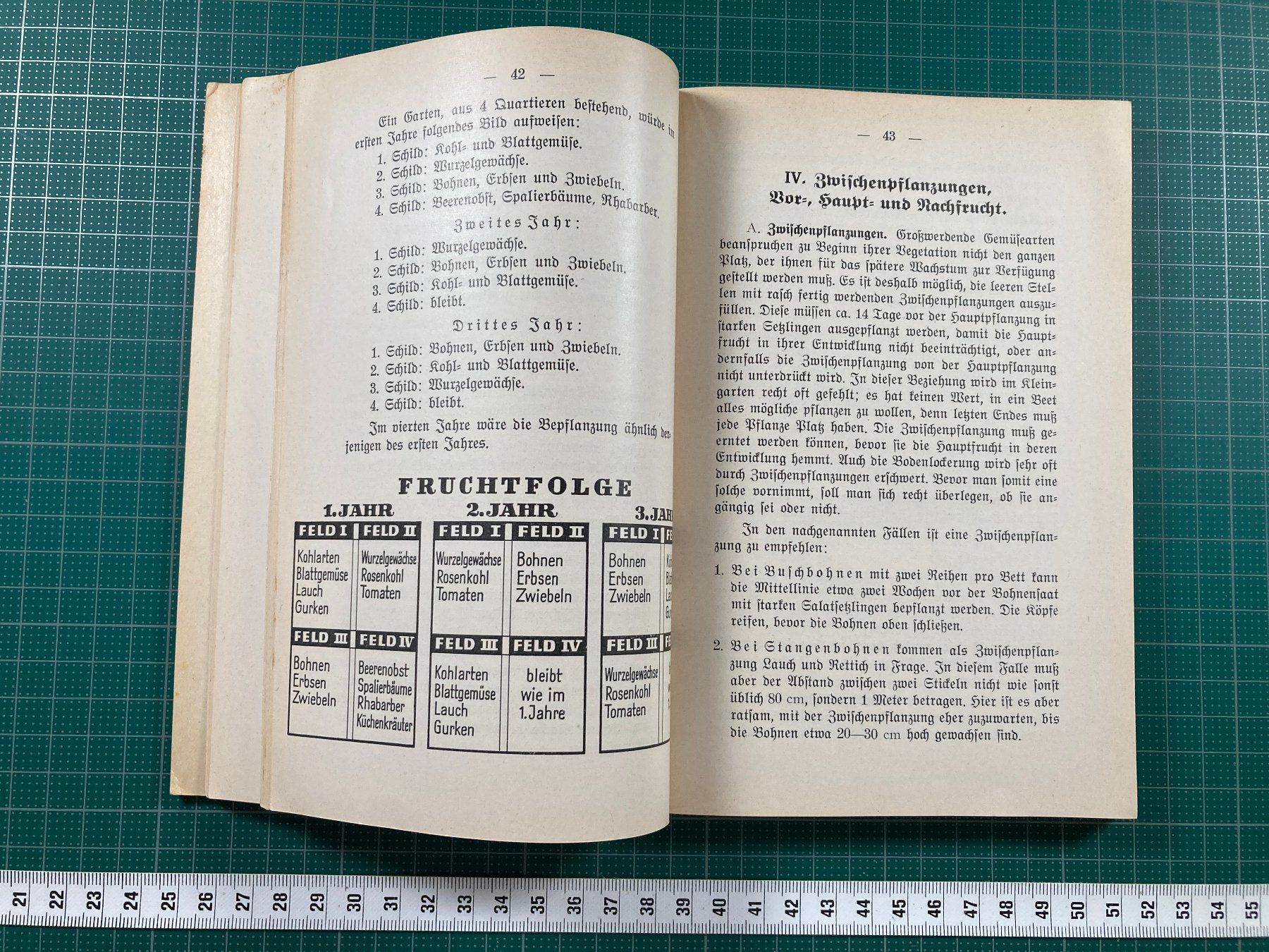 Bücher: J. Siegrist, Brugg: Der Gemüsegarten, 1943 – Gebraucht aus Lenzburg von fh1 5