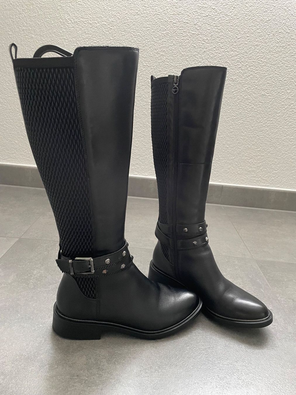 Tamaris Scarpe da donna: Tamaris Stiefel, Leder schwarz, Grösse 37 – Nuovo (secondo la descrizione) da Neftenbach venduto da RIB123456 2