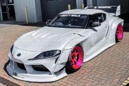 TOYOTA GR SUPRA LIBERTY WALK BODY KIT  2025 WHI 1/18 NEU