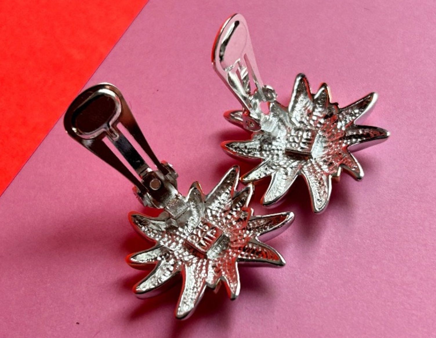 Edelweiss Orecchini pendenti & Orecchini a lobo: Ohrenclipe Edelweiss (Silber) – Usato da Dittingen venduto da Bellevista 2
