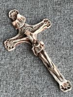 ✝️ Crucifix Catholique en Porcelaine Fait Main, Piece Unique