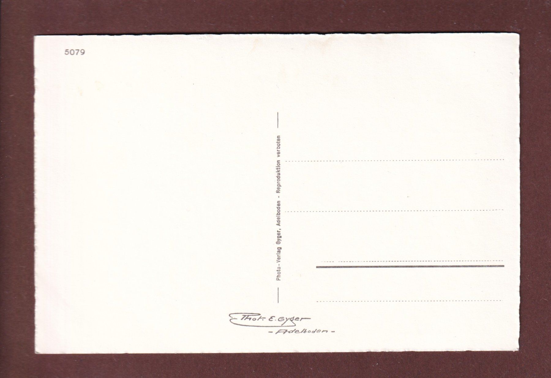 Cartoline postali: GRINDELWALD - 9 Bilder – Usato da Pully venduto da nicecards 1