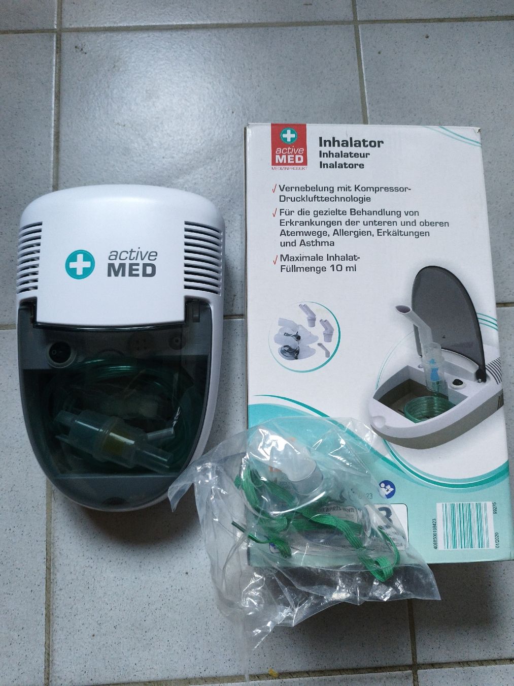 Medizinische Geräte: Inhalator Vernebler – Neu (gemäss Beschreibung) aus Gontenschwil von Jeepli1970