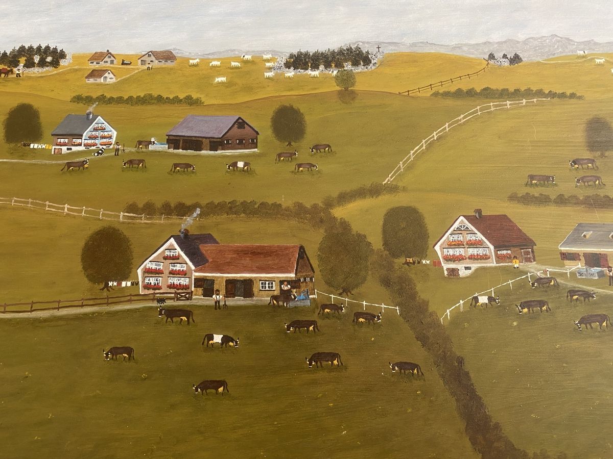 Dipinti: APPENZELLER BILD  2016 KARL WILHELM – Usato da St. Gallen venduto da Goldband 3
