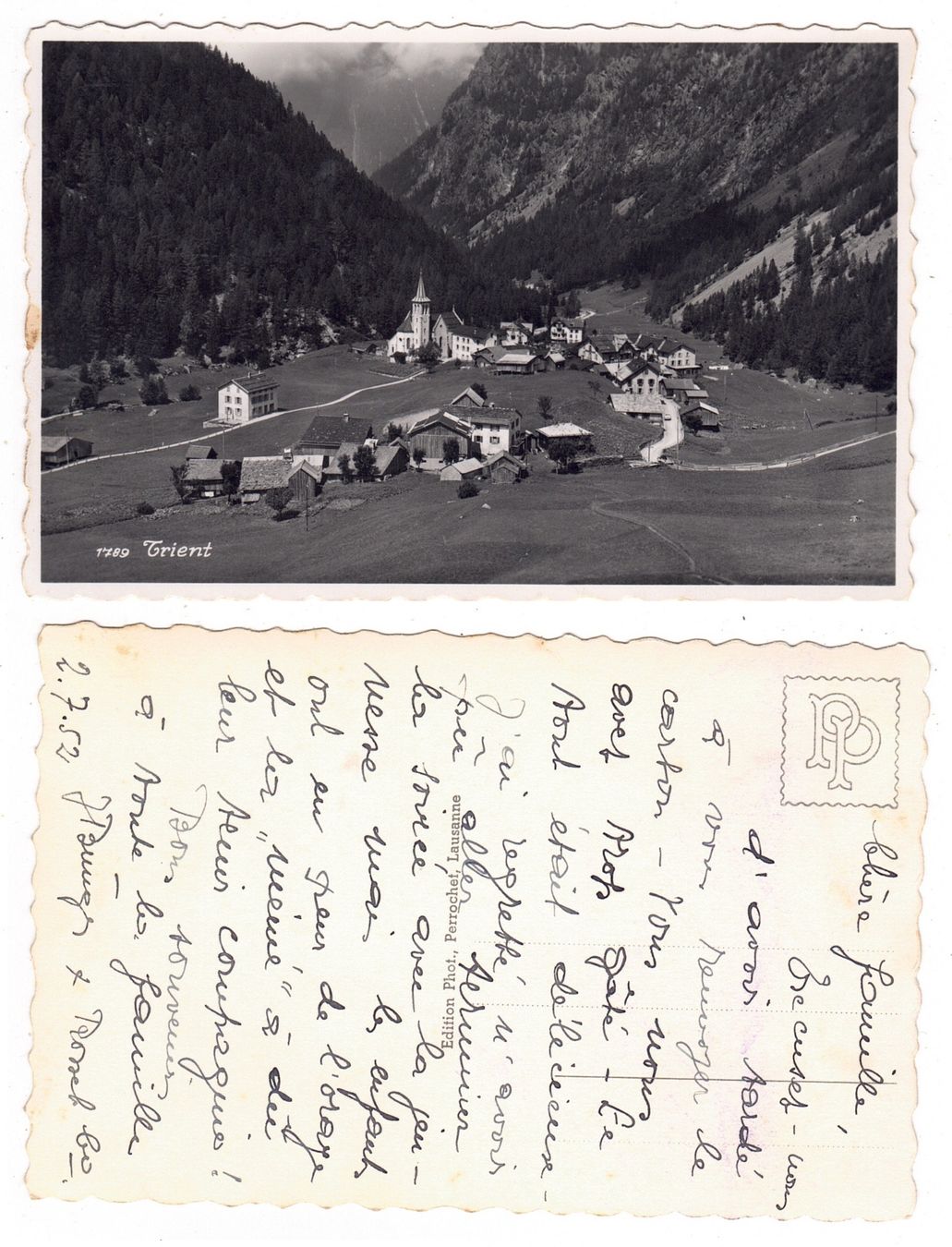 Cartoline postali: Trient – Usato da La Tour-de-Peilz venduto da amjust