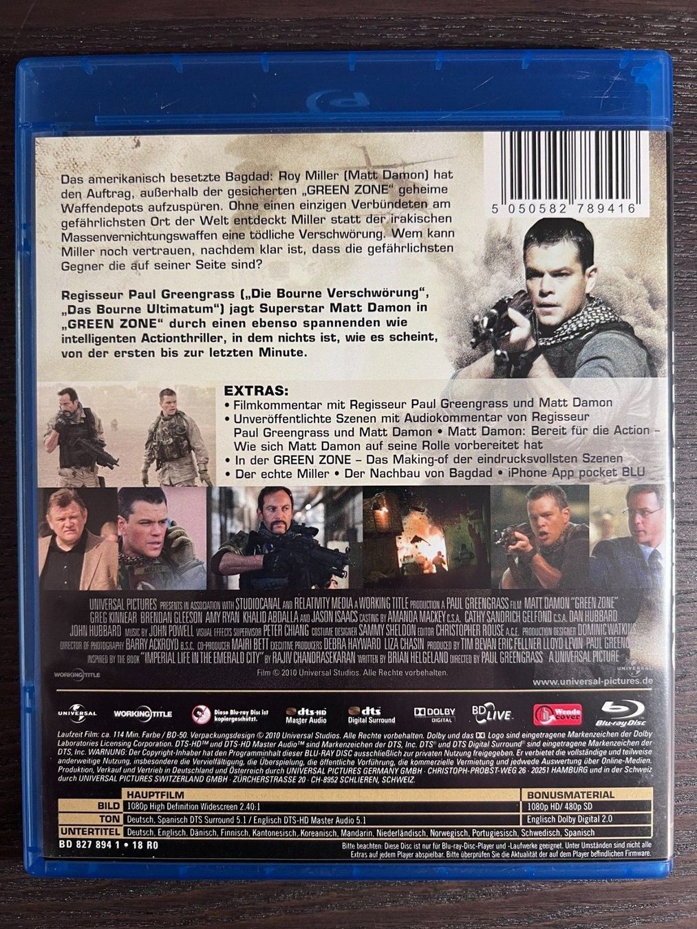 Alle DVDs: Green Zone – Gebraucht aus Zürich von Blu-ray_ZH 1