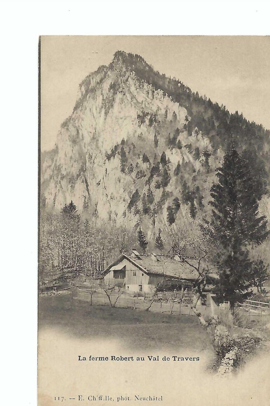 Cartoline postali: Val de Travers, La ferme Robert! – Usato da Thun venduto da 44wart