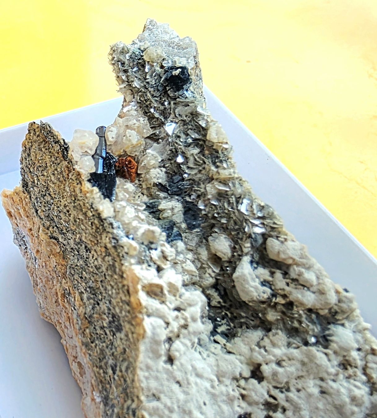 Minerali & Pietre curative: Mineralien Set 5 teilig mit Ilmenit, Magnetit, Rutil, Adular – Usato da Glis venduto da nbu_65ys 5