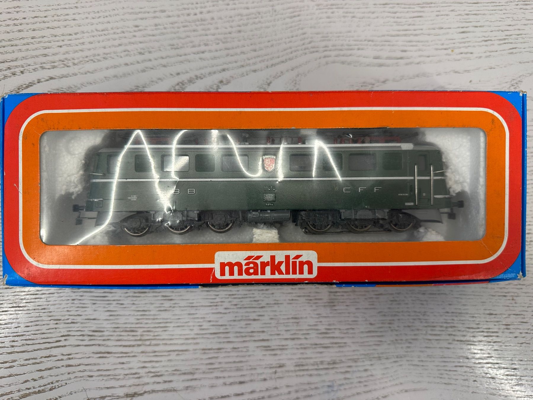Märklin Modellini di ferrovie: Märklin 3050 SBB Ae 6/6 Obwalden – Usato da Lupsingen venduto da New-Haven 7