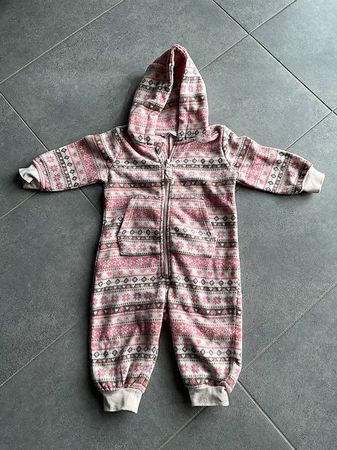 Kuschelig warmer Herbst/Winterdress Grösse 80