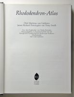 Rhododendron-Atlas. Dirk Martinus van Gelderen