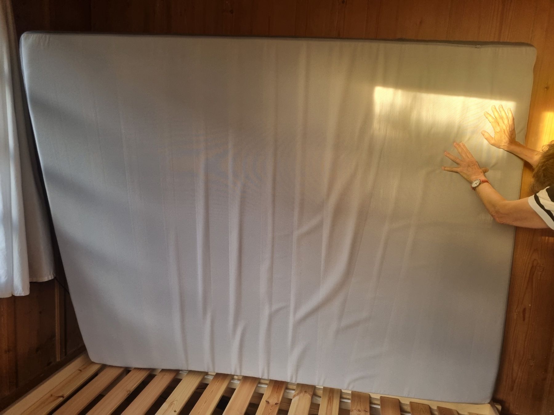 Ikea Letti: holzbettrahmen mit lattenrost und matraze – Usato da Meilen venduto da rore66 5