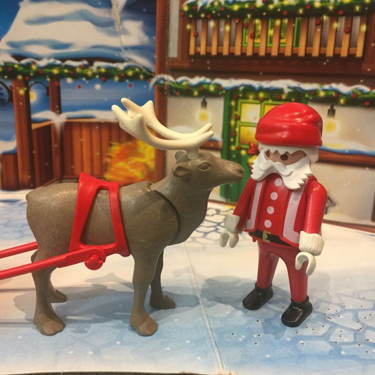 Playmobil Santa mit Schlitten und Engel | Kaufen auf Ricardo
