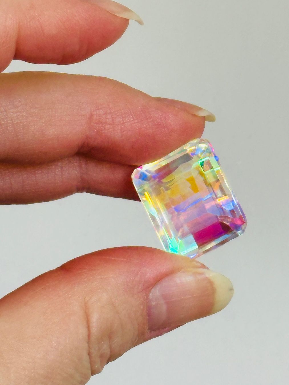 Edelsteine: 31.30 Ct  Emerald Cut Certified Loose – Neu und originalverpackt aus Genève von AWWA 1