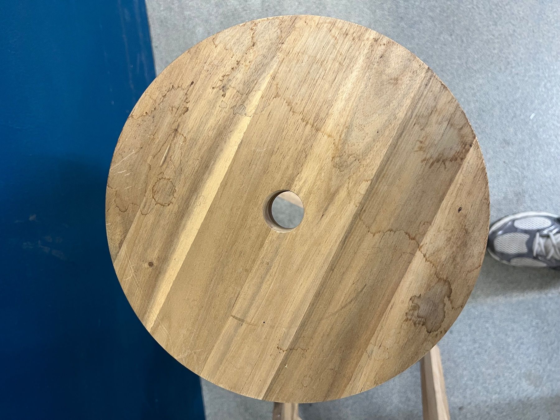 Tabourets: 3 x Holz Barhocker – D'occasion à Zürich par pamleano 3