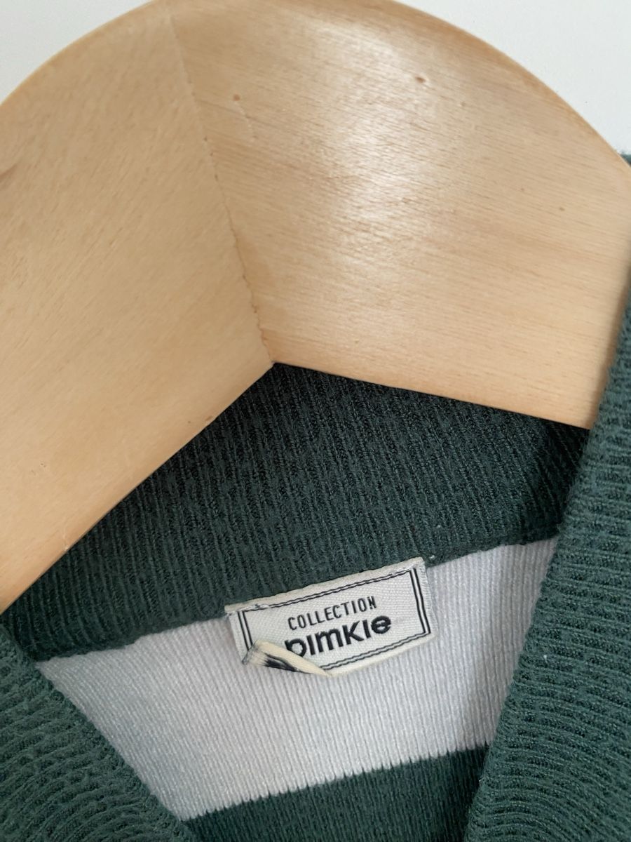 Pimkie Maglioni & Felpe: Pull rayé blanc et vert, taille S, Pimkie – Usato da Aigle venduto da Celina28 2