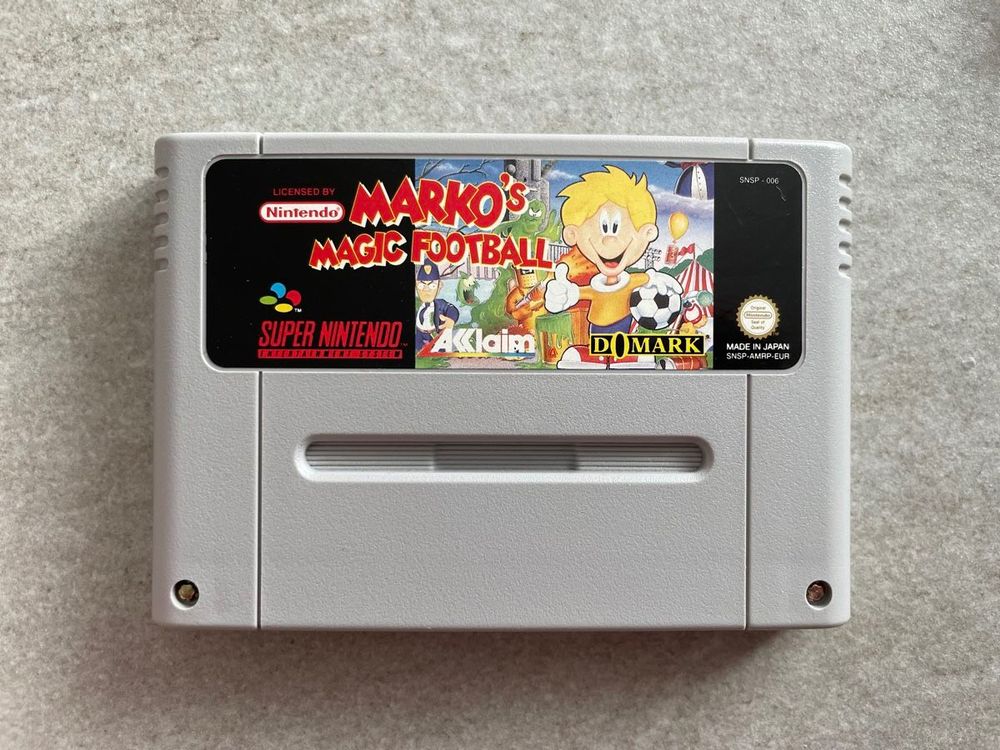 SNES - Marko's Magic Football (Gebraucht) in Claro für CHF 20 – mit ...