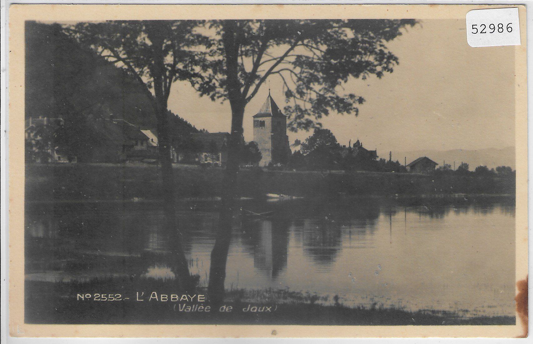 Cartoline postali: L'Abbaye - Vallee de Joux – Usato da Ettingen venduto da Kartenplanet