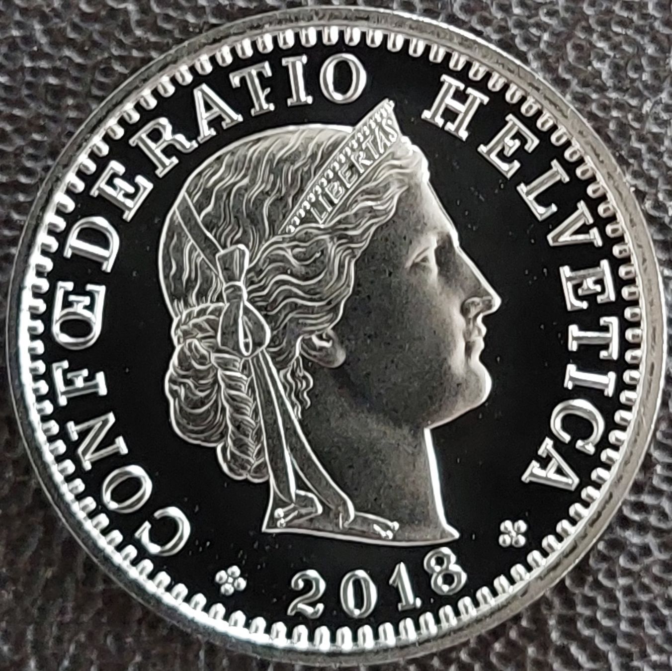 Tutti le monete: 20 Rappen 2018 stgl. / aus Münzsatz – Nuovo (secondo la descrizione) da Arch venduto da coinsandmore