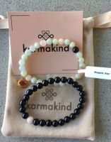 NEU: Karmakind Morganit und Onyx Armband Set