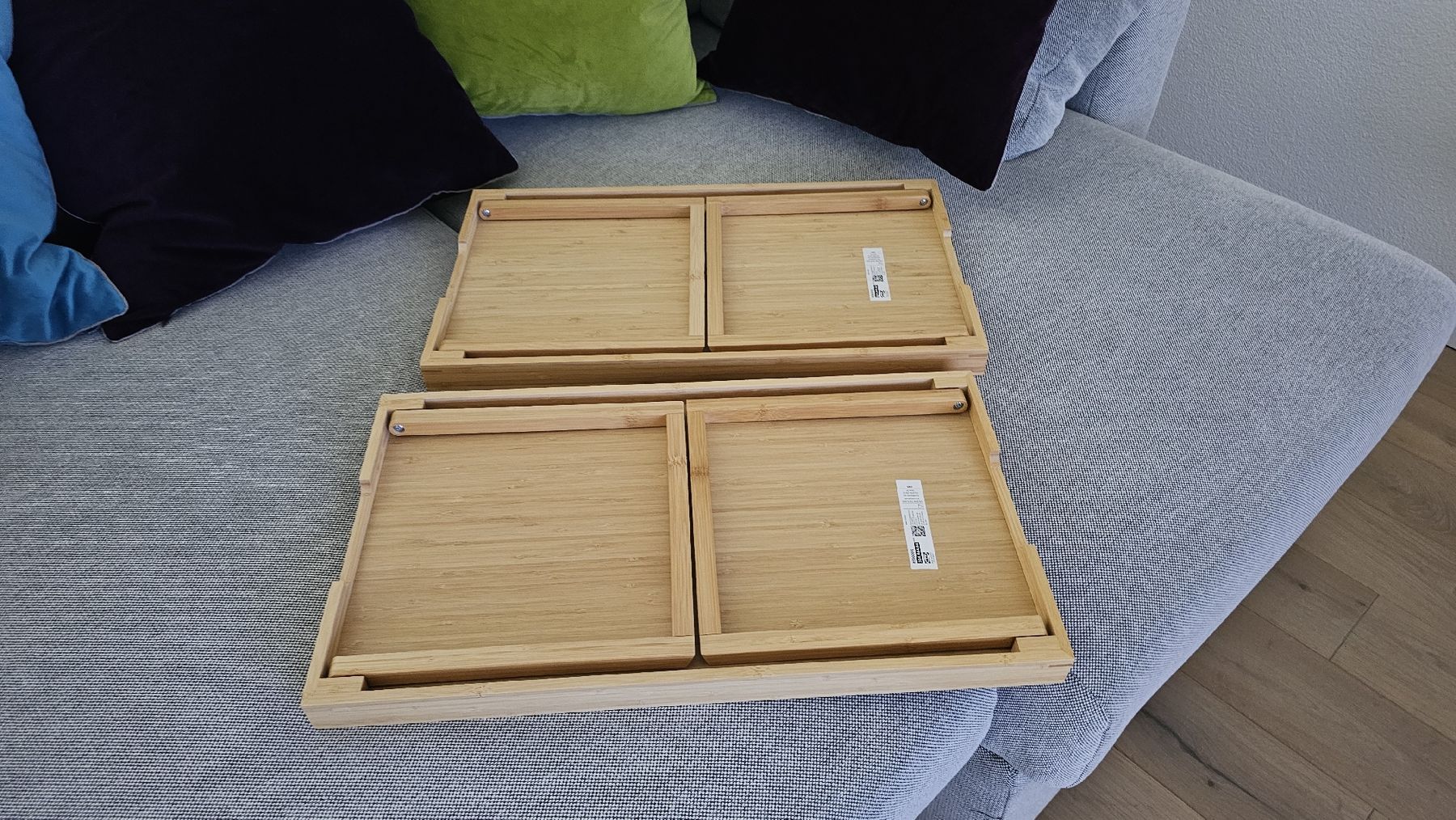 Ikea Servierplatten: 2x IKEA RESGODS Tablett aus Bambus  – Gebraucht aus Zürich von Emendez 2