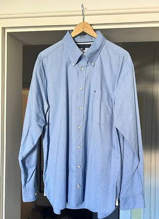 Tommy Hilfiger Oxford-Hemd mit Button-Down-Kragen, Grösse XL
