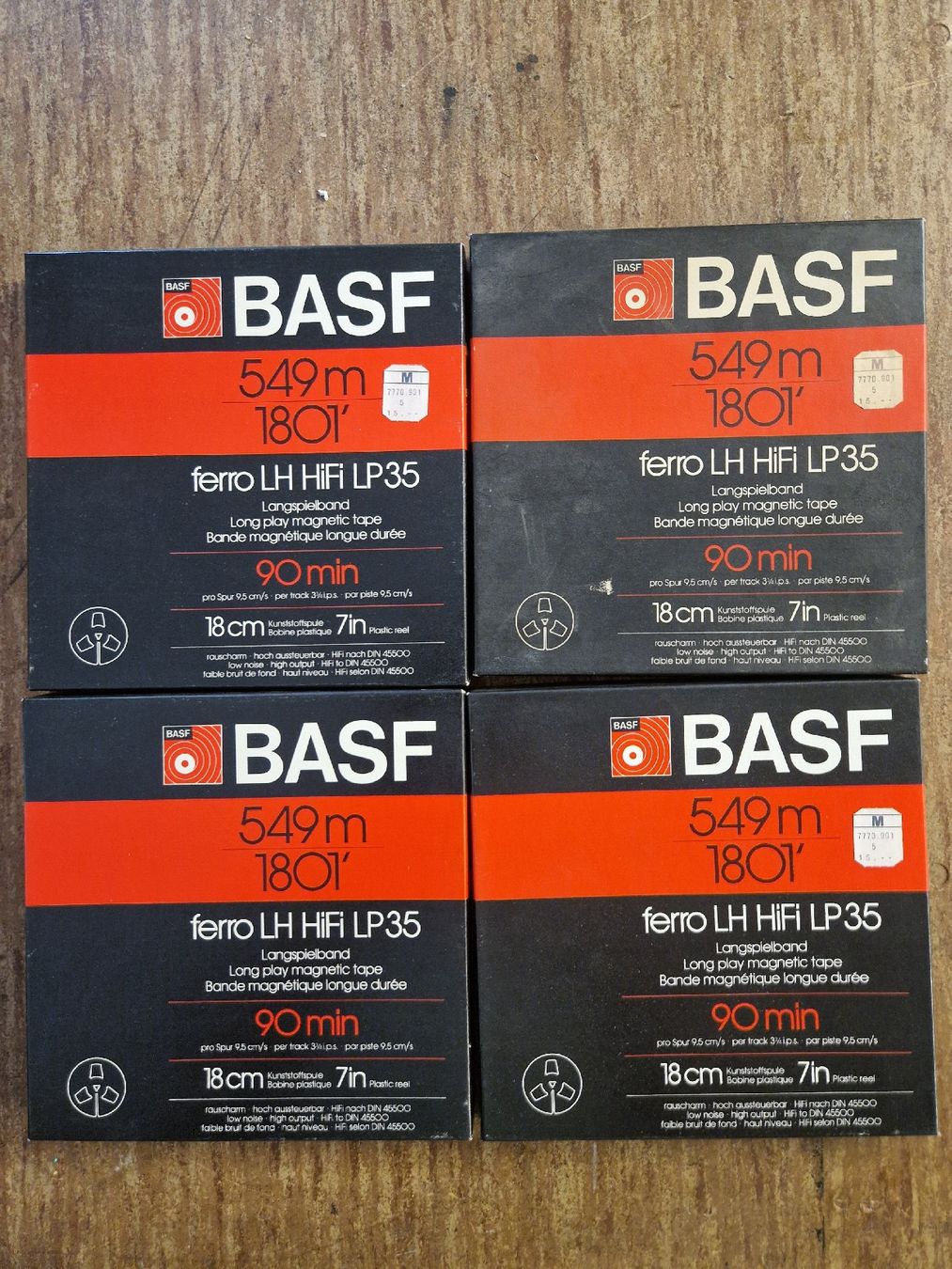 Basf Appareils à bandes: BASF Tonband Ferro LH HIFI LP35 – D'occasion à Einsiedeln par Radiofreund
