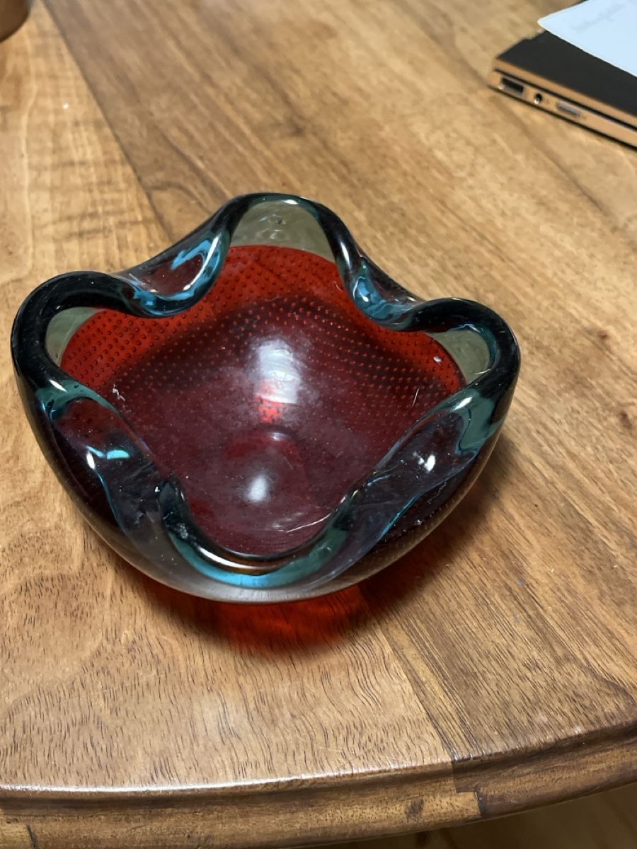 Portacenere: Glas Schale Aschenbecher  – Usato da Niederurnen venduto da gebrauchtbrauchbar 3