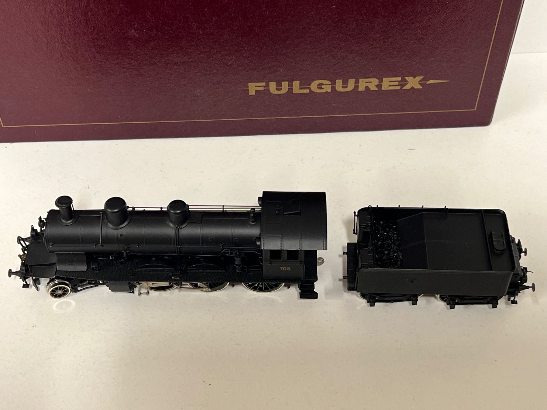 Fulgurex Modellini di ferrovie: Fulgurex H0 Dampflok A3/5 SBB CFF – Usato da Geroldswil venduto da TopTrain54 4