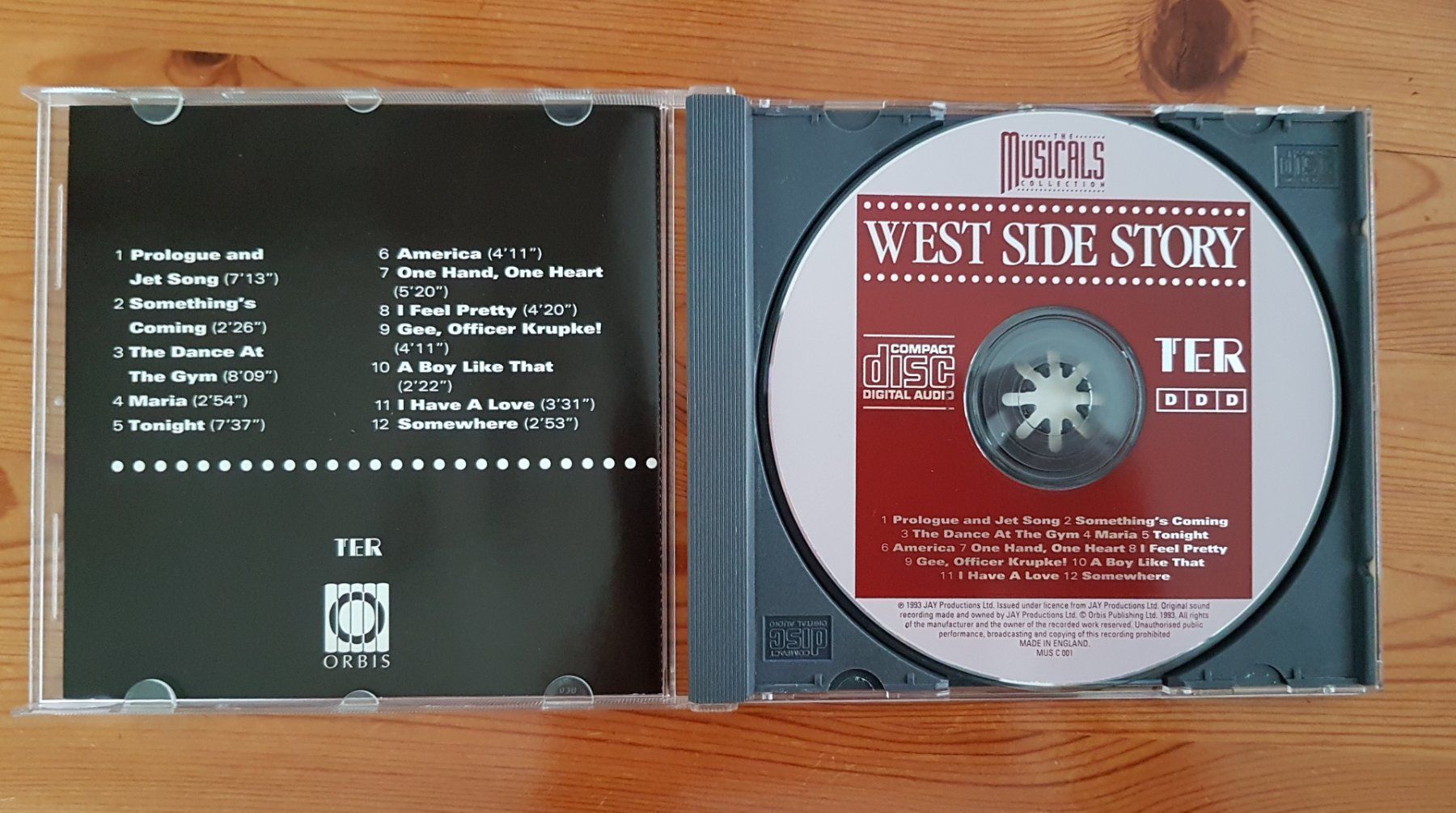 CD: CD - West Side Story - Musical – Usato da Dübendorf venduto da new_15 1