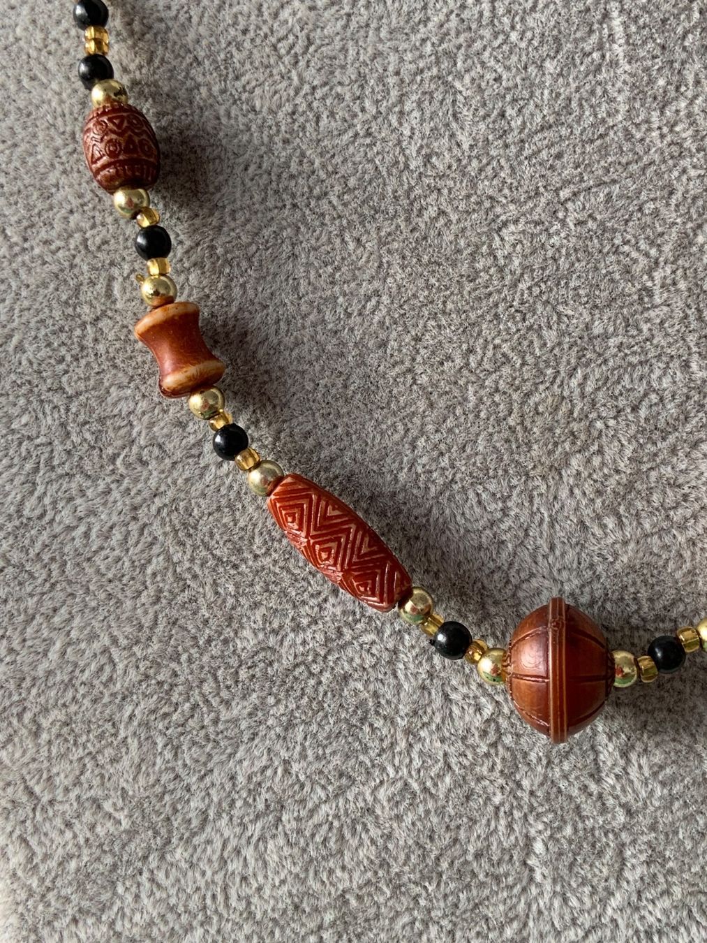 Catenine: Kette fein afrikanisch (46cm) – Usato da Laufen venduto da Bellavitaboom 9