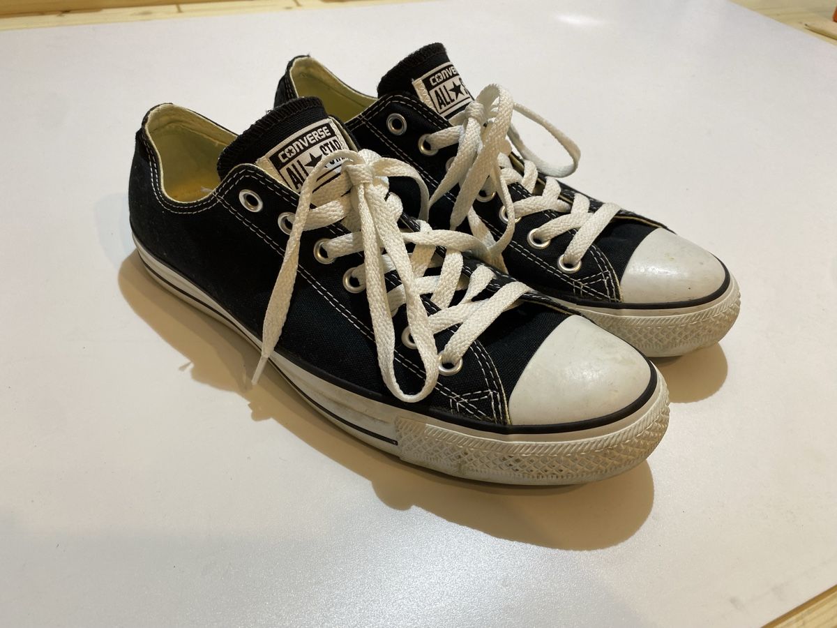 Converse Scarpe da uomo: Converse Chuck Taylor All Star schwarz Grösse 42.5 – Usato da Oberbüren venduto da Citro 4