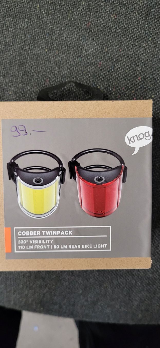 Pezzi di ricambio: Knog Cobber twinpack set – Nuovo e nell'imballaggio originale da Basel venduto da astra2011