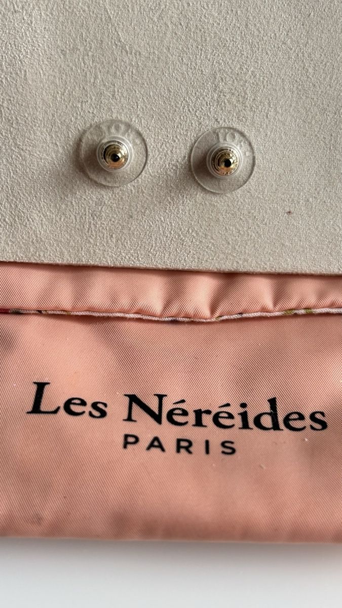 Ohrringe & -stecker: Les Néréides Ohrstecker Eichhörnchen Pilz emailliert – Gebraucht aus Hedingen von estel50 3