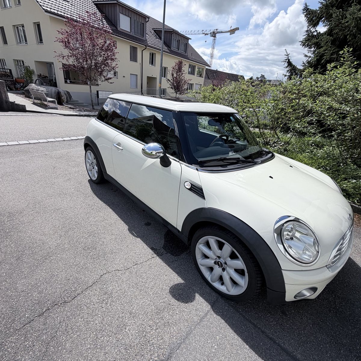 Mini Automobili: Mini Cooper D Weiss mit Leder gute Zustand – Usato da Gossau ZH venduto da 3dpl.ch 1