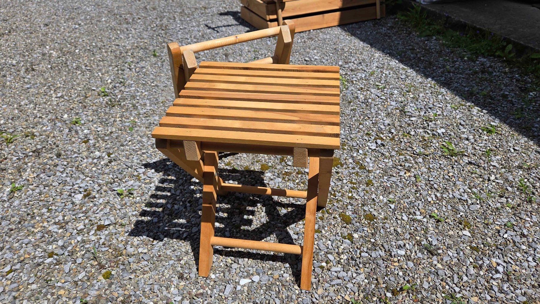 Hocker: Holz Klappstuhl – Gebraucht aus Rafz von luc_7v2v
