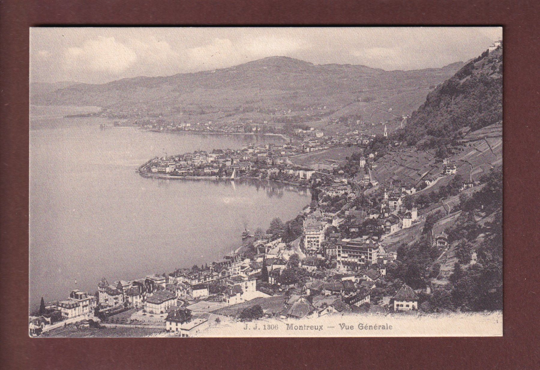 Ansichtskarten: MONTREUX – Gebraucht aus Pully von nicecards