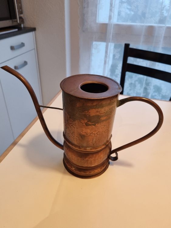 Antike Kupfer Giesskanne 20cm Hoch Vintage Deko Garten Kaufen auf Ricardo