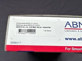 Volumetric Metering Valve AXDV-C1 (V3.0), LUER, NEW