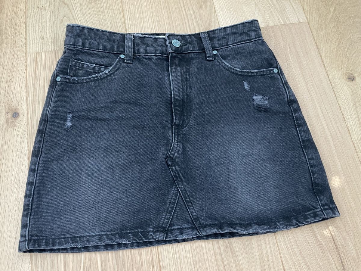 Röcke: Schwarzer Minirock Jeans – Neu (gemäss Beschreibung) aus Untersiggenthal von bla_55sl
