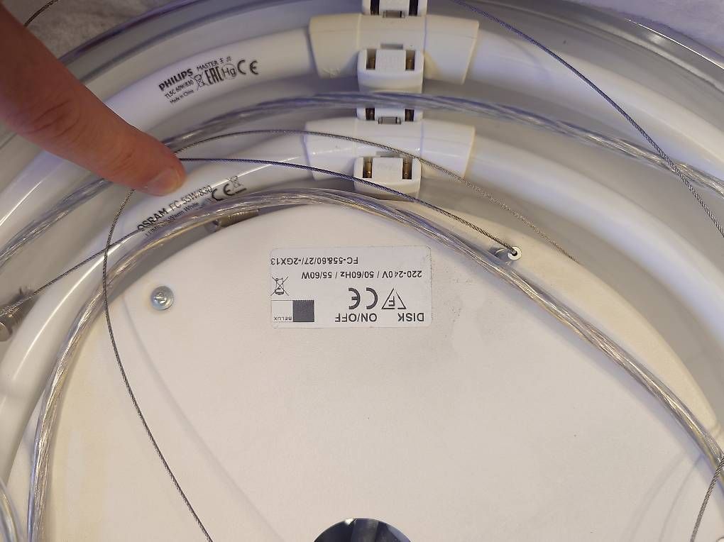Lustres & lampes de plafonds: BELUX DISK Deckenlampe – D'occasion à Sursee par Propelleronkel 3