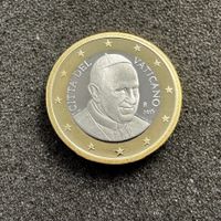 1 Euro Vatikan Franziskus 2015 PP