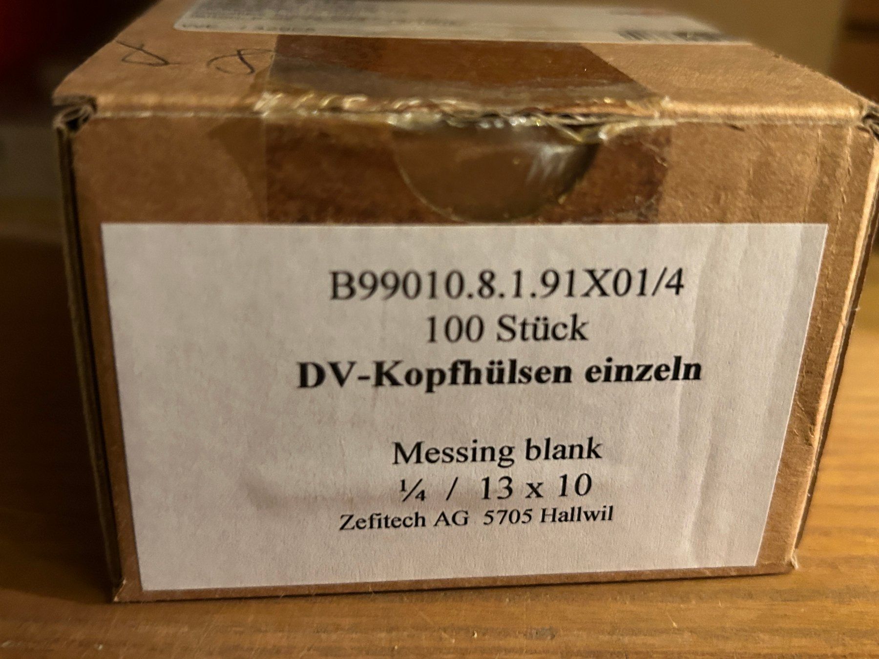 Ferramenta: DV Kopfhülsen Messing 48 Stk. – Nuovo (secondo la descrizione) da Hägendorf venduto da hst_h8cb 2