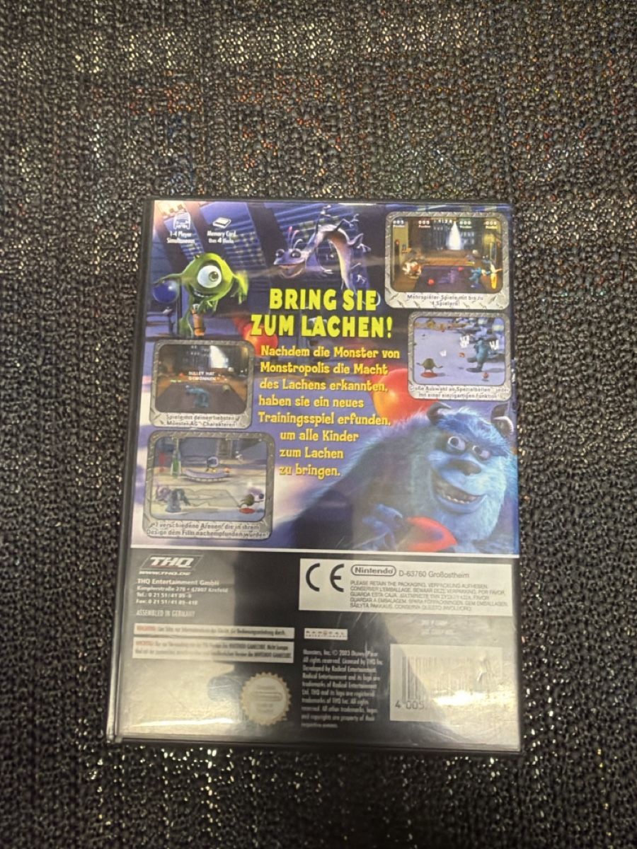 Nintendo Giochi: Nintendo GameCube Die Monster AG PAL Version  – Usato da Bülach venduto da ran_kqm8 1
