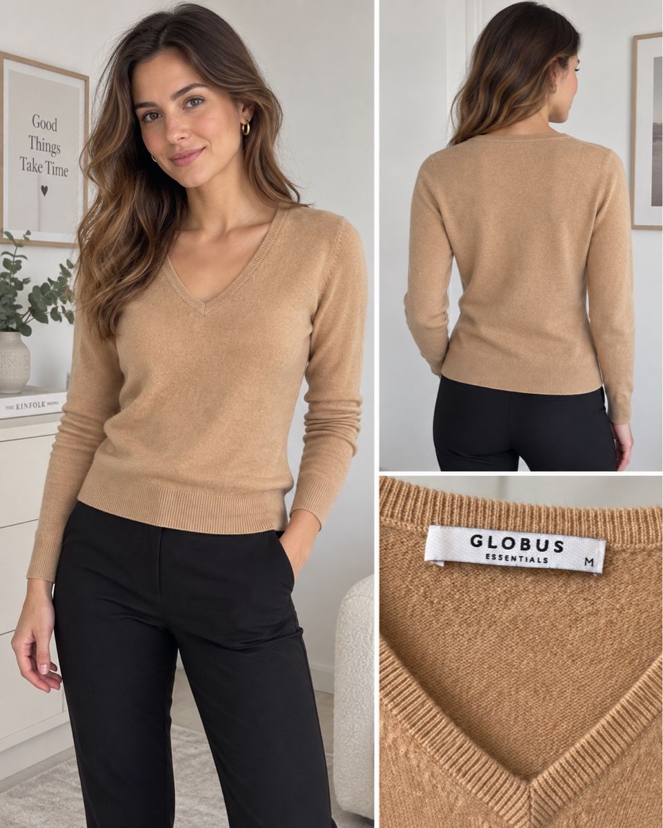 Globus Maglioni & Felpe: Globus Essentials Kaschmirpullover, 100 % Kaschmir, Grösse M – Nuovo (secondo la descrizione) da Wallisellen venduto da Lan_82sz 1