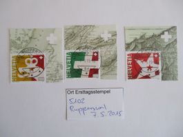 Voll Ort Ersttagsstempel aus 5415 Nussbaumen