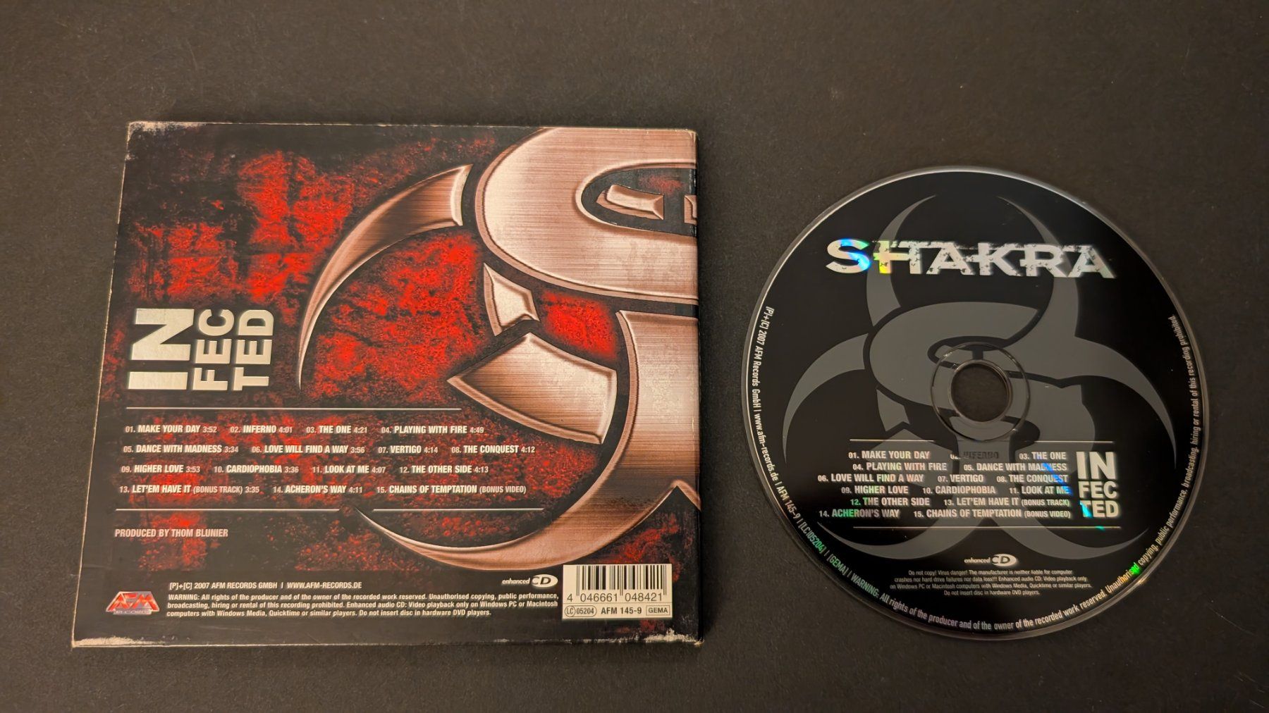 CDs: Shakra | Infected | CD – D'occasion à Bottmingen par dan_c5wb 1